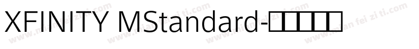 XFINITY MStandard字体转换